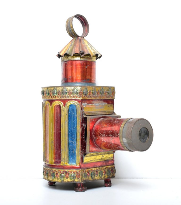 ANCIEN PROJECTEUR LANTERNE Magique Anonyme A Identifier EUR 150,00 - FR